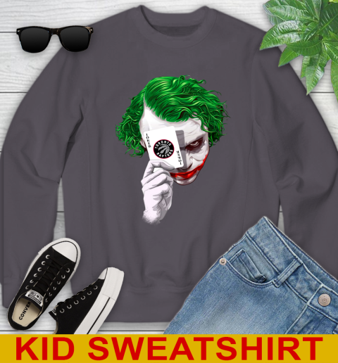 Toronto Raptors NBA Basketball Joker Card Shirt Youth Sweatshirt 5