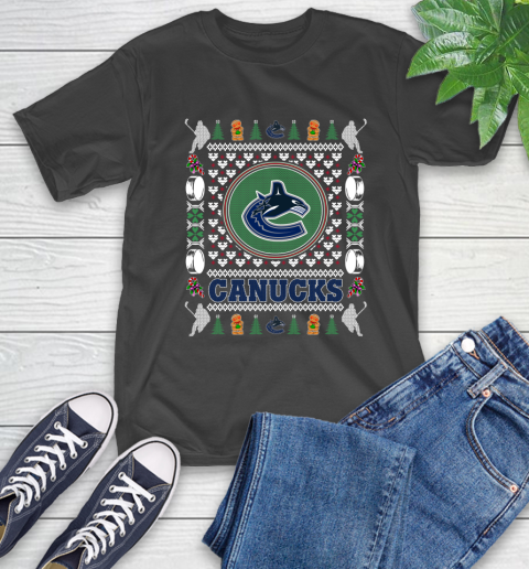 Vancouver Canucks Merry Christmas NHL Hockey Loyal Fan Ugly Shirt