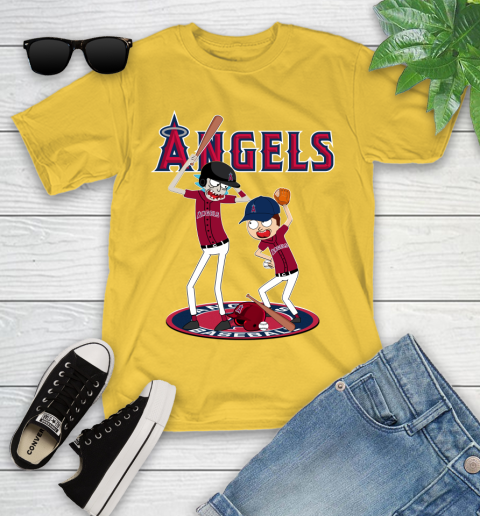 MLB Los Angeles Angels Rick And Morty Baseball 110