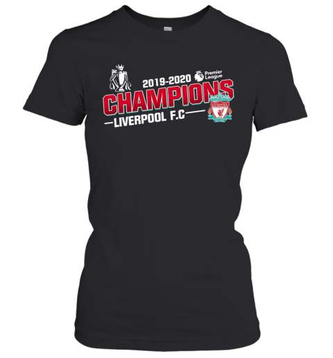Champions Liverpool Fc 2019 2020 Premier League Women's T-Shirt