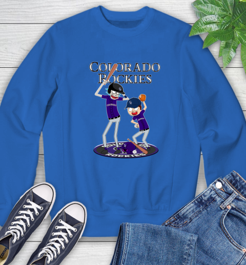 MLB Colorado Rockies Rick And Morty Baseball 32