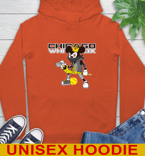 Chicago White Sox MLB Baseball Mickey Peace Sign Sports Hoodie 5