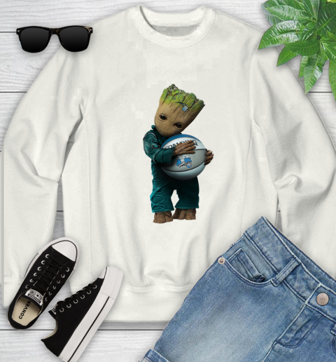 NBA Groot Guardians Of The Galaxy Basketball Sports Orlando Magic Youth Sweatshirt