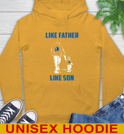 Dallas Mavericks NBA Basketball Like Father Like Son Sports Hoodie 2