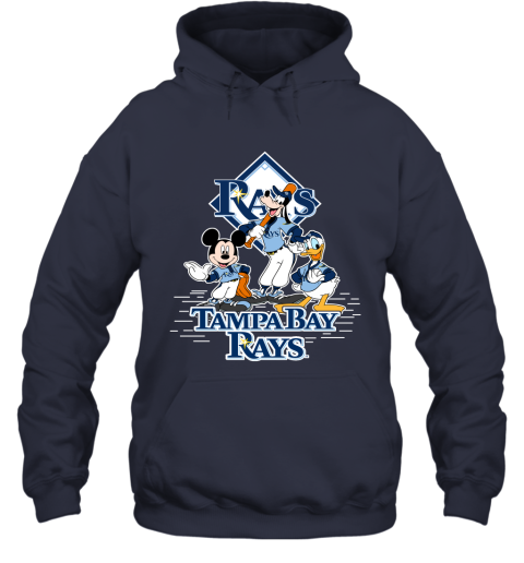 MLB Tampa Bay Rays Mickey Mouse Donald Duck Goofy Baseball T Shirt