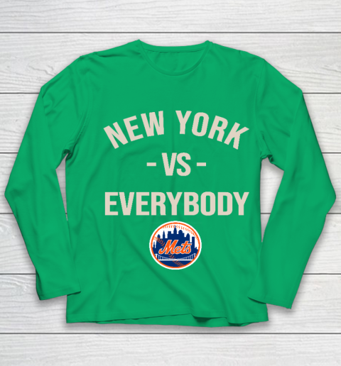 New York Mets Vs Everybody Youth Long Sleeve 4