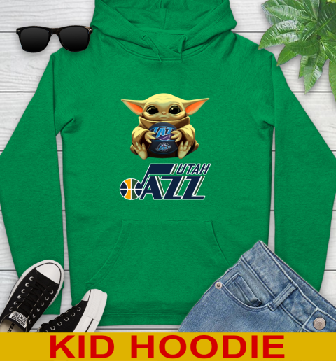 NBA Basketball Utah Jazz Star Wars Baby Yoda Shirt 141
