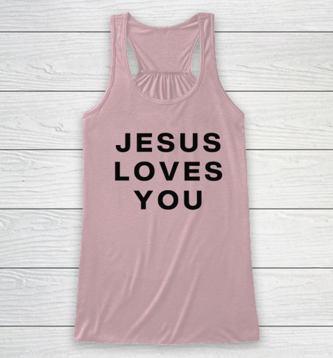 C. J. Stroud Jesus Loves You Racerback Tank 4