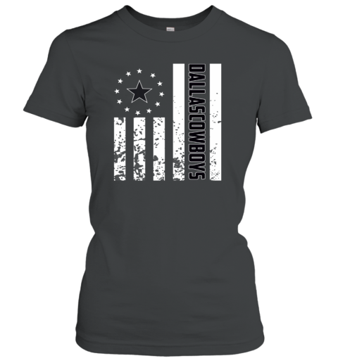 NFL Dallas Cowboys American Flag Women's T-Shirt NFL Dallas Cowboys American Flag Women's T-Shirt