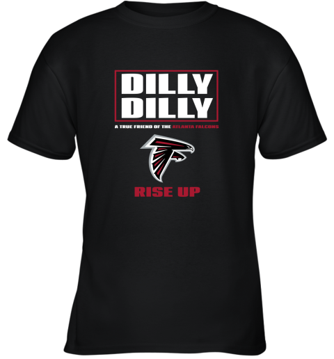 Dilly Dilly A True Friend Of The Atlanta Falcon Youth T-Shirt