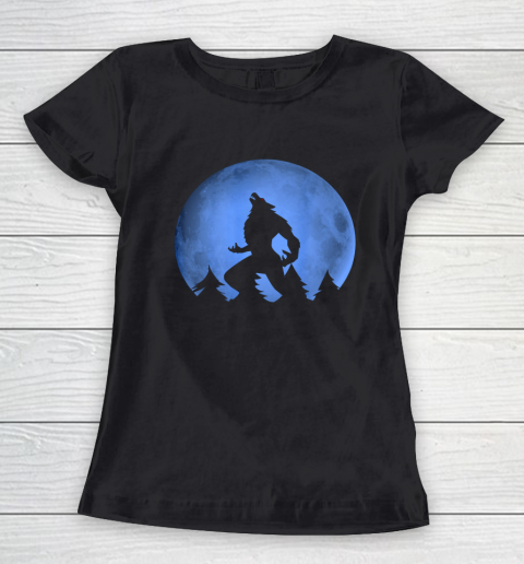 Werewolf Blue Moon wolf full moon on Halloween costume 2020 Women's T-Shirt