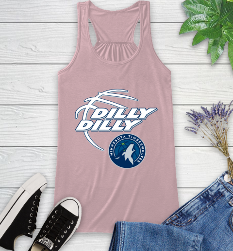 NBA Minnesota Timberwolves Dilly Dilly Basketball Sports Racerback Tank 11