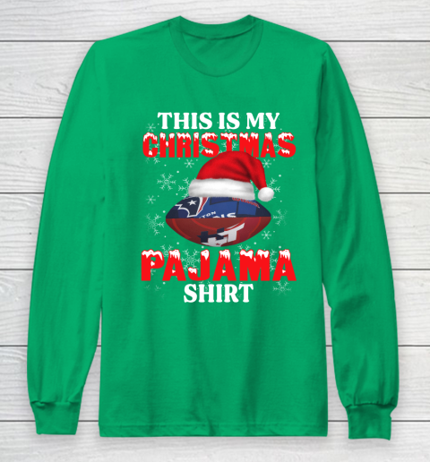 Houston Texans This Is My Christmas Pajama Shirt NFL Long Sleeve T-Shirt 4