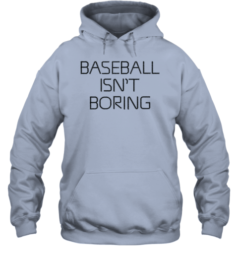 Baseball Isn't Boring Premium Hoodie prvq baseball isnamp 39 t boring premium hoodie 23 front light blue