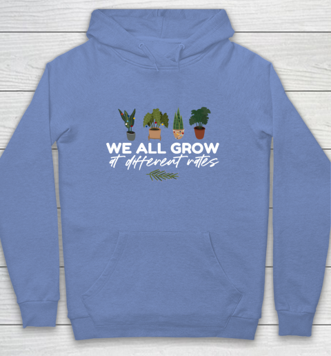 We All Grow At Different Rates, Special Education Teacher Autism Awareness Youth Hoodie 8