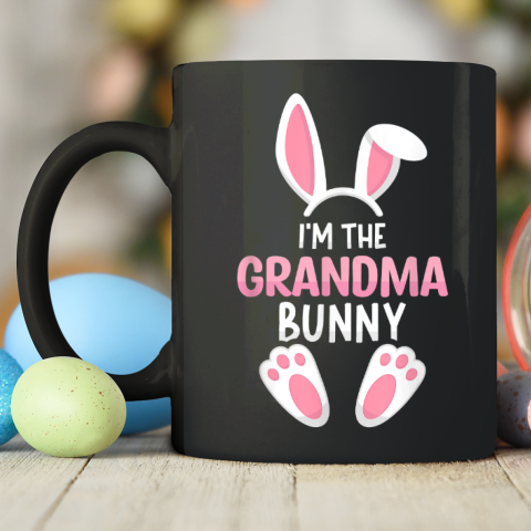I'm The Grandma Bunny T Shirt Easter Family Ceramic Mug 11oz 5