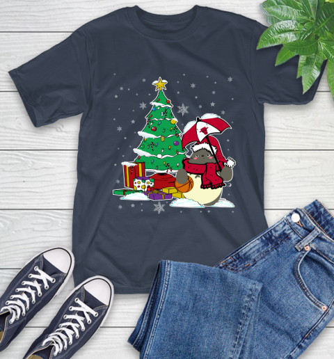 Chicago Bulls NBA Basketball Cute Tonari No Totoro Christmas Sports T-Shirt 3