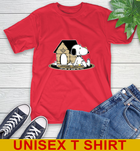 NFL Football New Orleans Saints Snoopy The Peanuts Movie Shirt T-Shirt 10