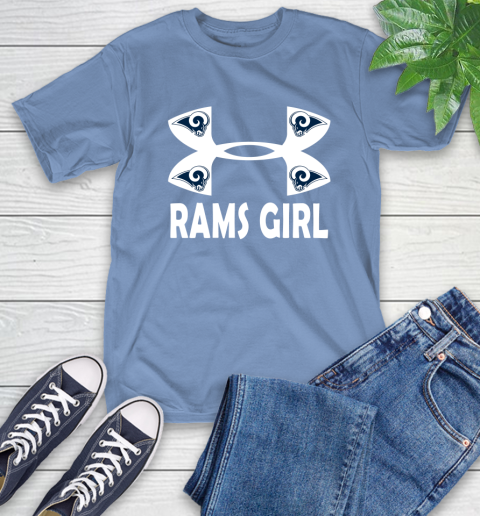 NFL Los Angeles Rams Girl Under Armour Football Sports T-Shirt 12