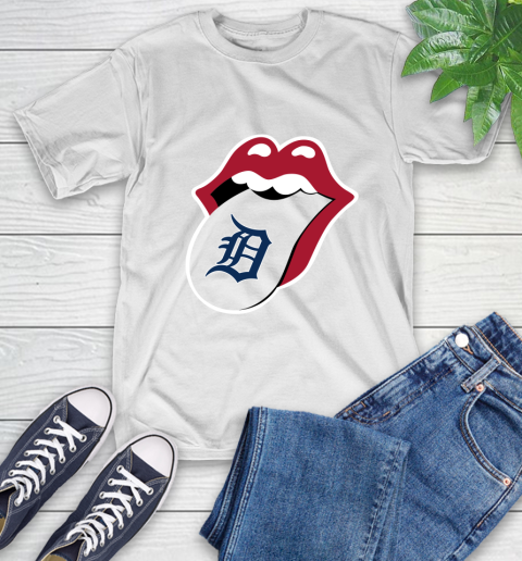 Detroit Tigers MLB Baseball Lips I Root For My Team Adoring Fan