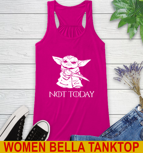 Not Today Game Of Thrones Star Wars Baby Yoda Shirt 42