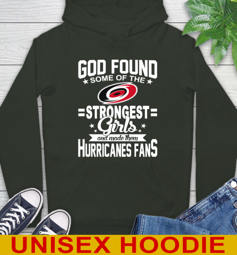 Carolina Hurricanes NHL Football God Found Some Of The Strongest Girls Adoring Fans Hoodie 12