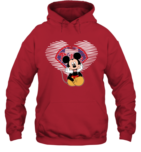 MLB Philadelphia Phillies The Heart Mickey Mouse Disney Baseball T Shirt 7R90z9jtDHm hoodie 23 95 151514 front red