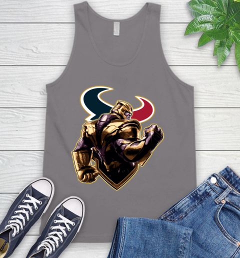NFL Thanos Avengers Endgame Football Sports Houston Texans Tank Top 7