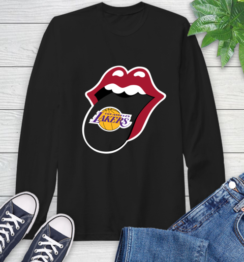 Los Angeles Lakers NBA Basketball Lips I Root For My Team Adoring Fan 59