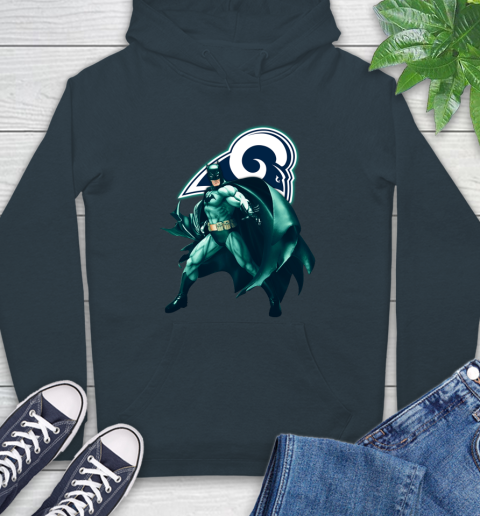 NFL Batman Football Sports Los Angeles Rams Hoodie 7