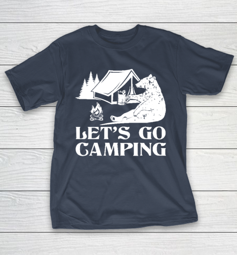 Let's go Camping Bear T-Shirt 3