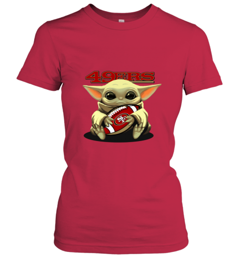 Super Bowl Baby Yoda Loves The San Francisco 49ers Star Wars NFL Shirts