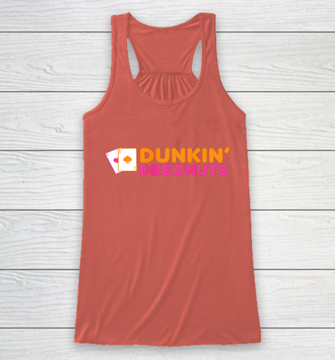 Dunkin Deez Nuts Pocket Aces Racerback Tank 2