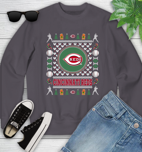 Cincinnati Reds Merry Christmas MLB Baseball Loyal Fan Ugly Shirt 119