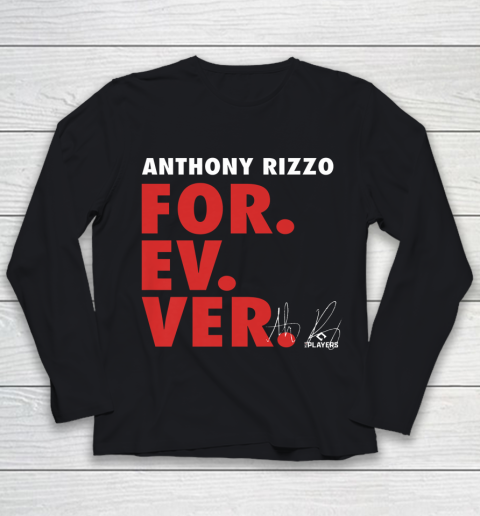 Anthony Rizzo Tshirt Forever Baseball Sports Youth Long Sleeve