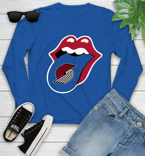 Portland Trail Blazers NBA Basketball Lips I Root For My Team Adoring Fan 133