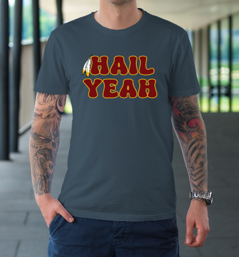 Hail Yeah Bold Feather Jayden Daniels Inspired T-Shirt 4