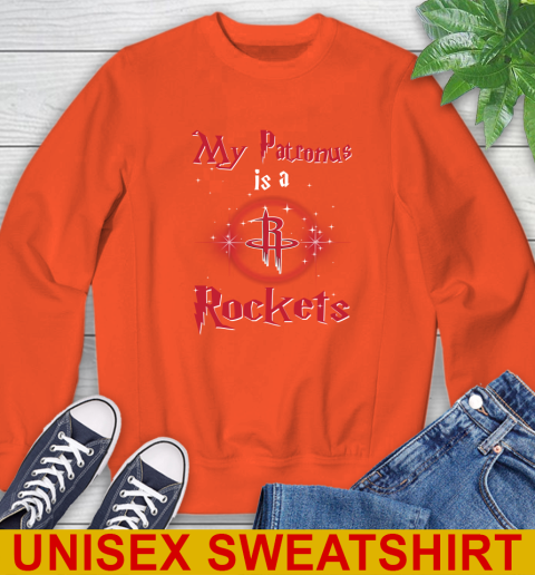 NBA Basketball Harry Potter My Patronus Is A Houston Rockets Sweatshirt 4 NBA Basketball Harry Potter My Patronus Is A Houston Rockets Sweatshirt - Image 4