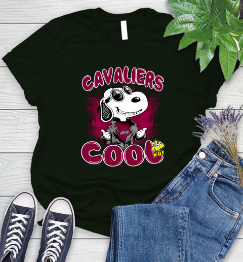 NBA Basketball Cleveland Cavaliers Cool Snoopy Shirt Women's T-Shirt 5