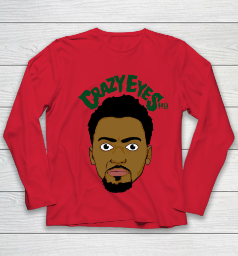 Bobby Portis Jr Crazy Eyes Youth Long Sleeve 7