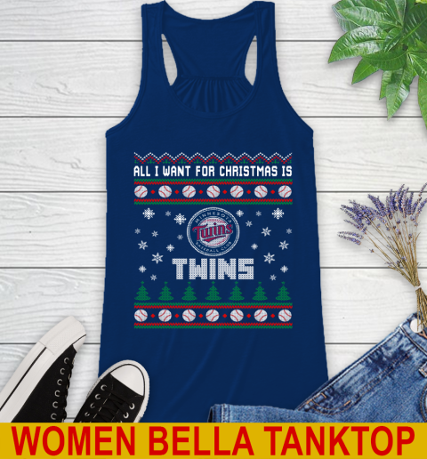 MLB All I Want For Christmas Is Minnesota Twins Baseball Sports 43