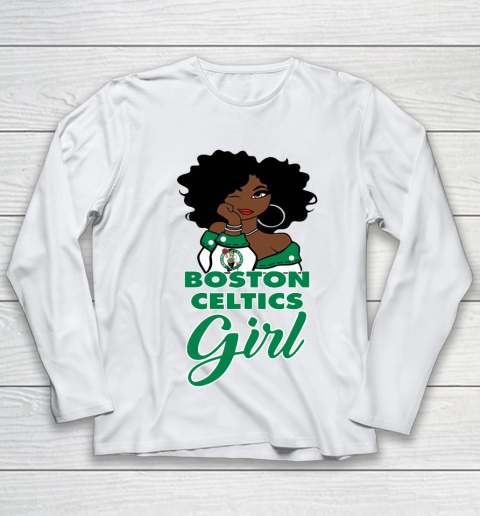 Boston Celtics Girl NBA Youth Long Sleeve 2