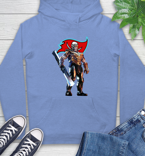 NFL Thanos Gauntlet Avengers Endgame Football Tampa Bay Buccaneers Hoodie 11