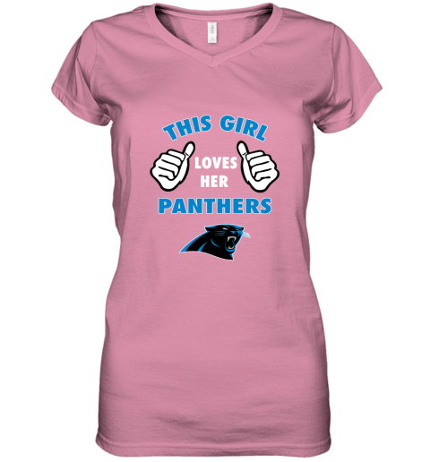 Carolina Panthers Name And Number Ladies T-Shirt