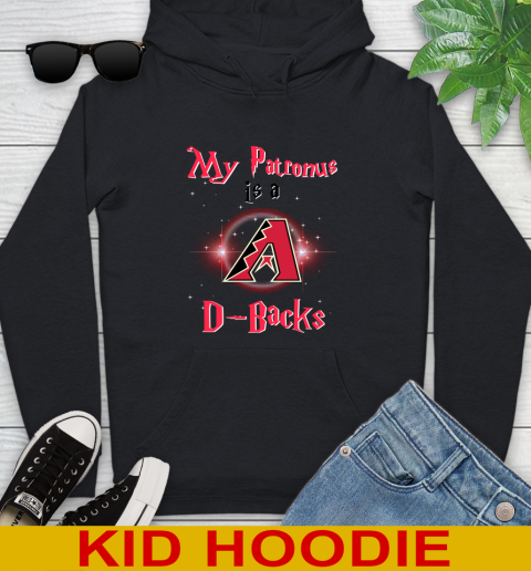 MLB Baseball Harry Potter My Patronus Is A Arizona Diamondbacks Youth Hoodie