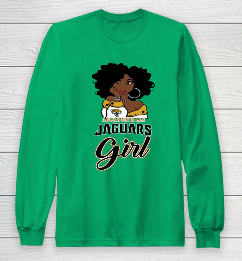 Jacksonville Jaguars Girl NFL Long Sleeve T-Shirt 7