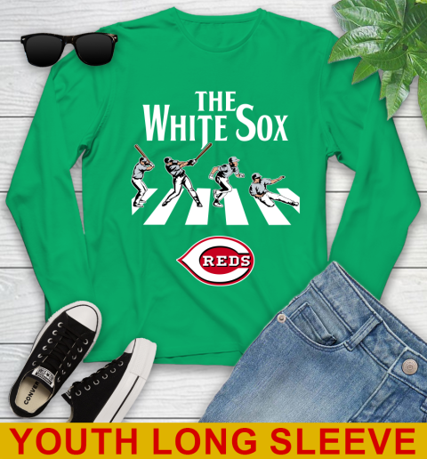 MLB Baseball Chicago White Sox The Beatles Rock Band Shirt Youth Long Sleeve 7