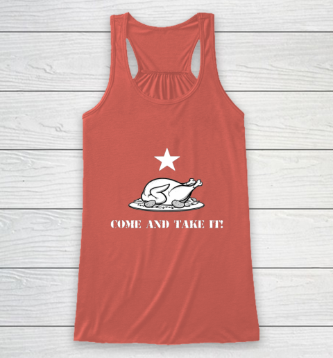 Thanksgiving Come And Take It Turkey Dinner Racerback Tank 3