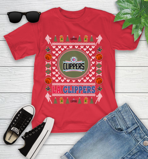 LA Clippers Merry Christmas NBA Basketball Loyal Fan Ugly Shirt 112