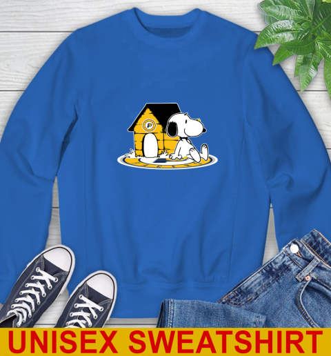 NBA Basketball Indiana Pacers Snoopy The Peanuts Movie Shirt Sweatshirt 9
